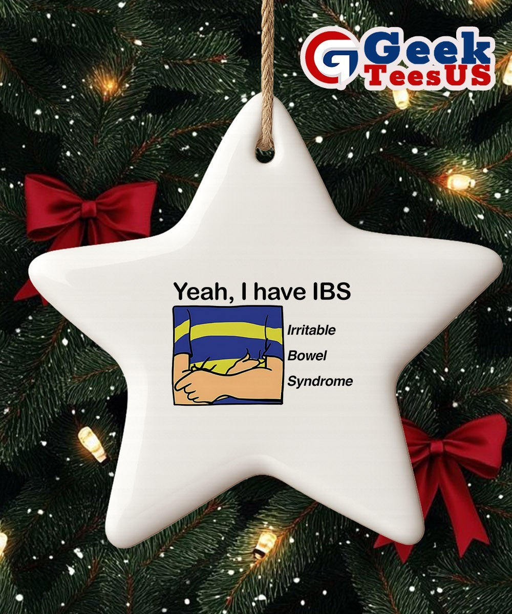 Yeah I have IBS Irritable Bowel Syndrome Ornament Unisex , , , Long Sleeve Tee