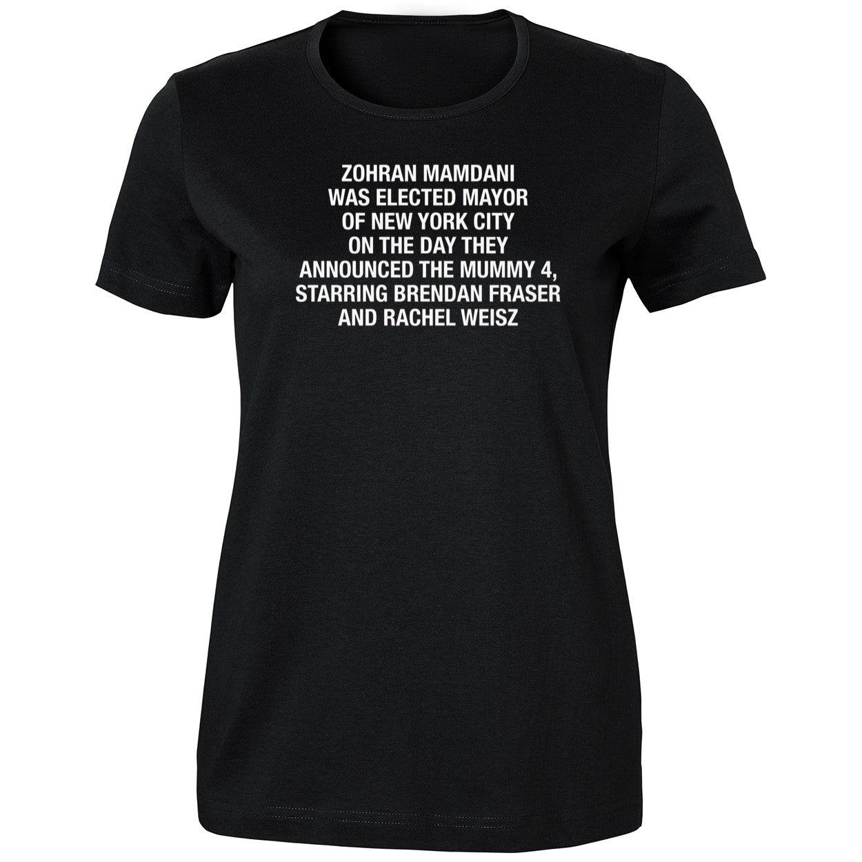Zohran Mamdani Was Elected Mayor Of New York City They Announced Shirt