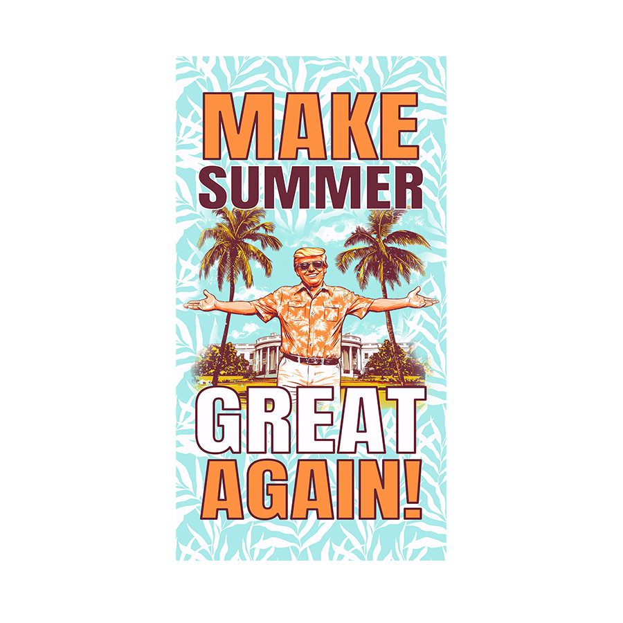 Make Summer Great Again Towel - 3875 Unisex , , , Long Sleeve Tee