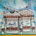 Aircraft Design KC-130J Hercules KC130J USMC Ugly Christmas US Marine Corps 3D Sweater Gift Veteran
