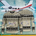 Aircraft Design Piper PA-34 Seneca PA34 Ugly Christmas 3D Sweater Gift Veteran