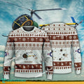 Aircraft Design TH-55 Osage TH55 Ugly Christmas US Army 3D Sweater Gift Veteran