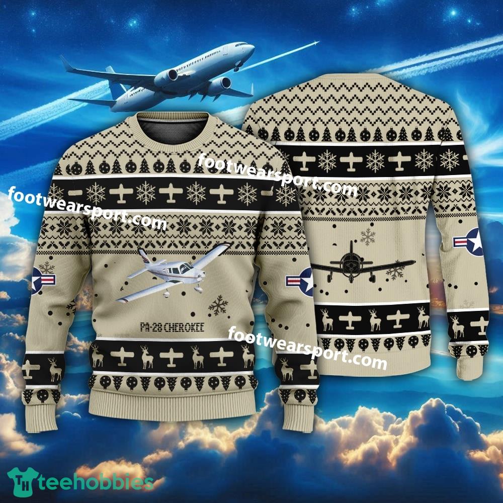 Aircraft PA-28 Cherokee PA28 Christmas Sweater Gift Christmas