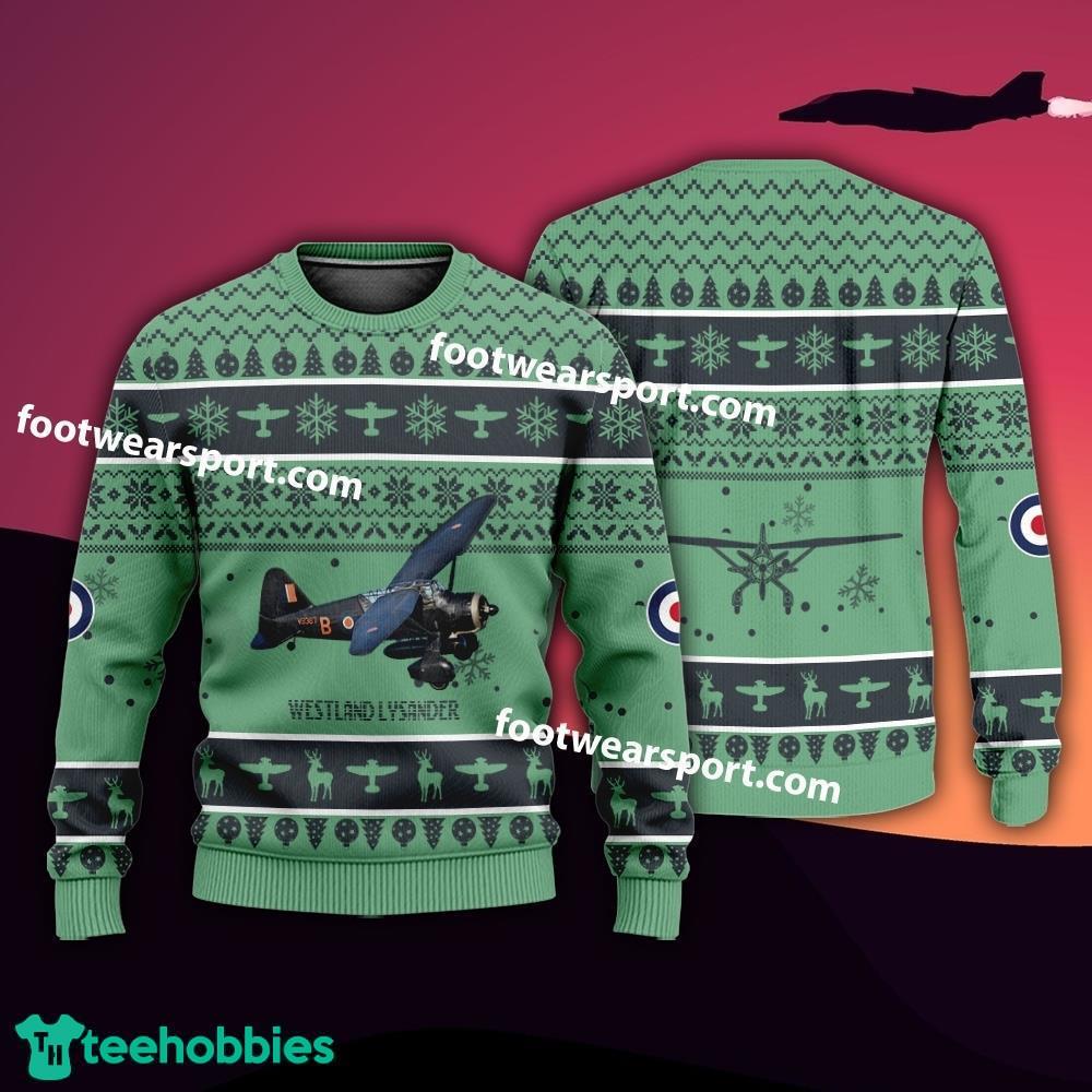 Aircraft Westland Lysander Christmas Sweater Gift Veteran