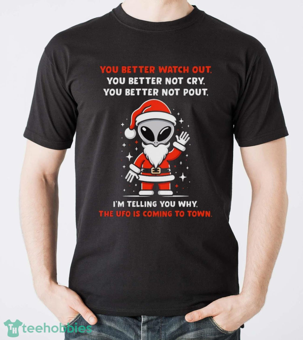 Alien Christmas Sweater Alien Ugly Christmas Sweater Alien Christmas Shirt UFO Christmas Sweater