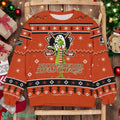 Anaheim Ducks NHL Grinch Ugly Christmas Sweater Team Holiday Christmas Gift