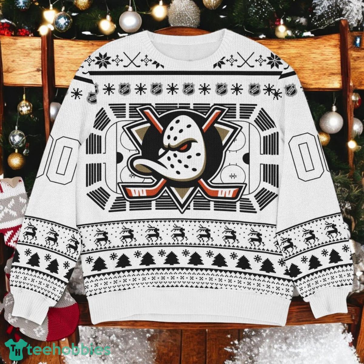 Anaheim Ducks NHL Ugly Christmas Sweater Team Holiday Christmas Gift