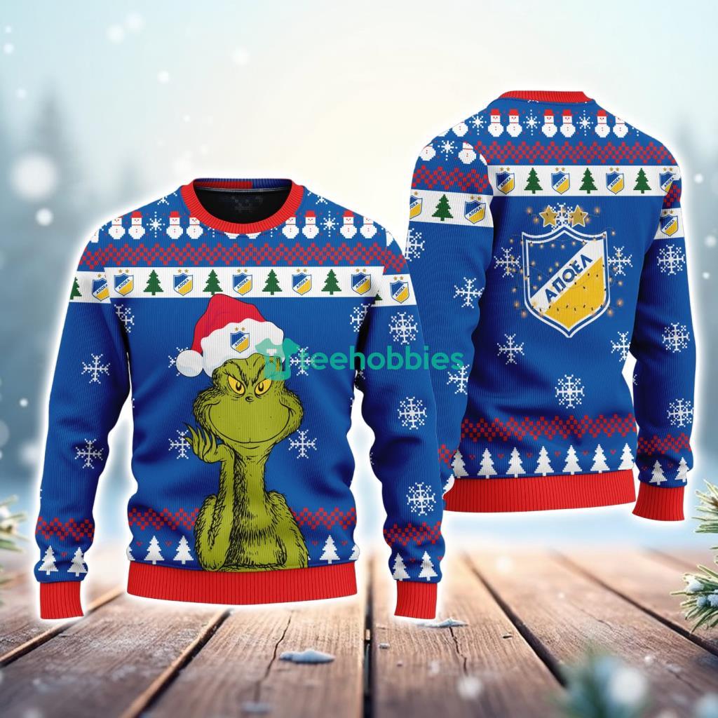 APOEL BC The Grinch Funny Merry Christmas Uglly Sweater 3D New Trend