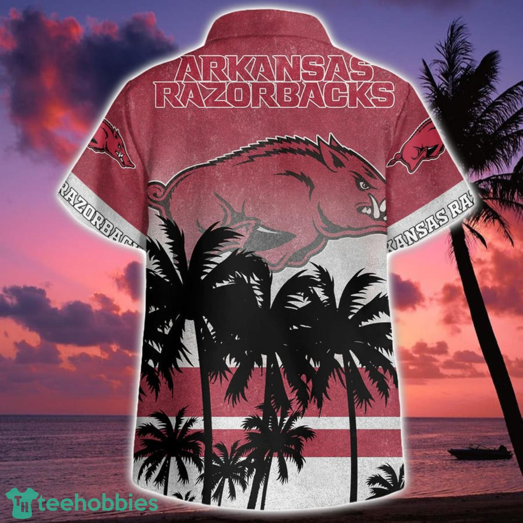 Arkansas Razorbacks Hawaiian Shirt Botton Beach Shirt Arkansas Razorbacks Fans