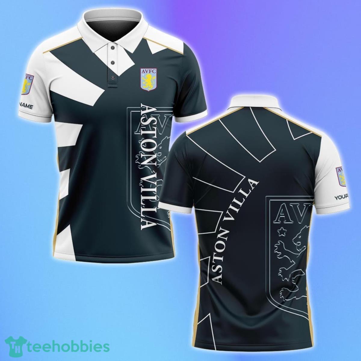 Aston Villa Polo Shirt Custom Name Gifts For Loved Ones