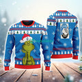 Atalanta The Grinch Funny Merry Christmas Uglly Sweater 3D New Trend