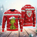 Athletic Bilbao The Grinch Funny Merry Christmas Uglly Sweater 3D New Trend