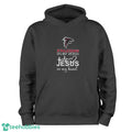 Atlanta Falcons In My Veins Jesus In My Heart Unisex , , , Long Sleeve Tee