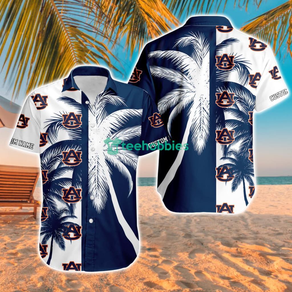 Auburn Tigers Ncaa Aloha Tropical Hawaiian Shirt For Men And Women Custom Name