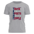 Truth Really Upsets Most People Tee - 2355 Unisex , , , Long Sleeve Tee