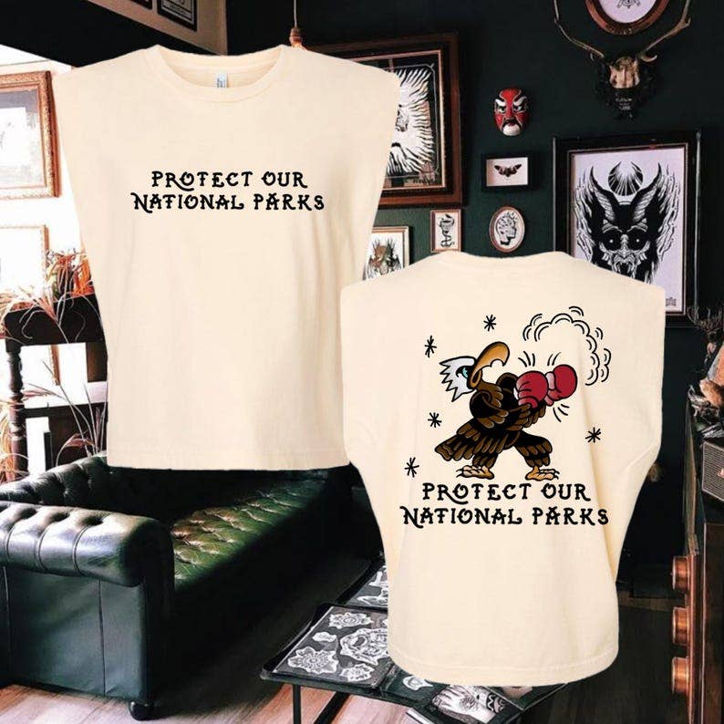 Protect Our National Parks Muscle Tank Unisex , , , Long Sleeve Tee
