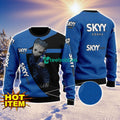 Baby Groot Hug skyy vodka Ugly Christmas 3D Sweater All Over Print