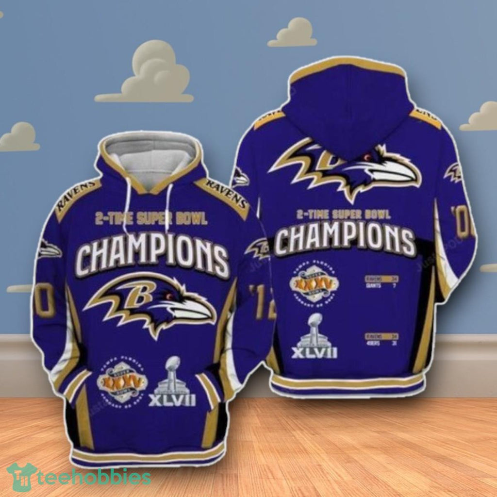 Baltimore Ravens 3D Hoodie Impressive Gift