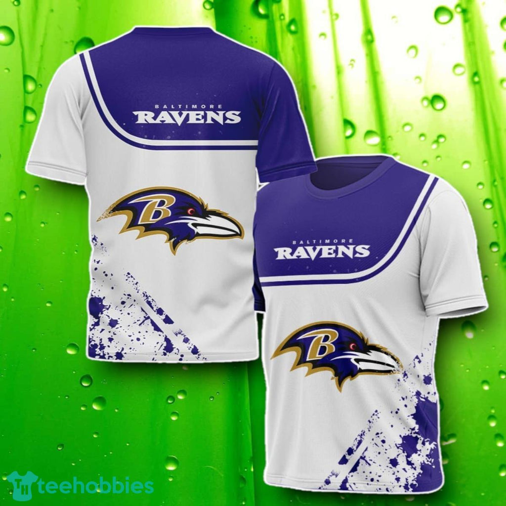 Baltimore Ravens 3D T-Shirt Stylish Gifts For Men And Women