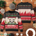 Baseball Ugly Christmas Sweater Baseball Christmas 3D Sweater Christmas Gift Idea