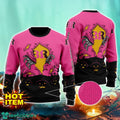Baskin Robbins Scary Night Halloween Hand Pull Out Halloween 3D Sweater For Men and Women
