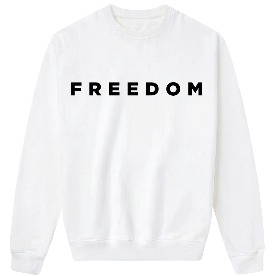 Freedom Crewneck - 4149 Unisex , , , Long Sleeve Tee