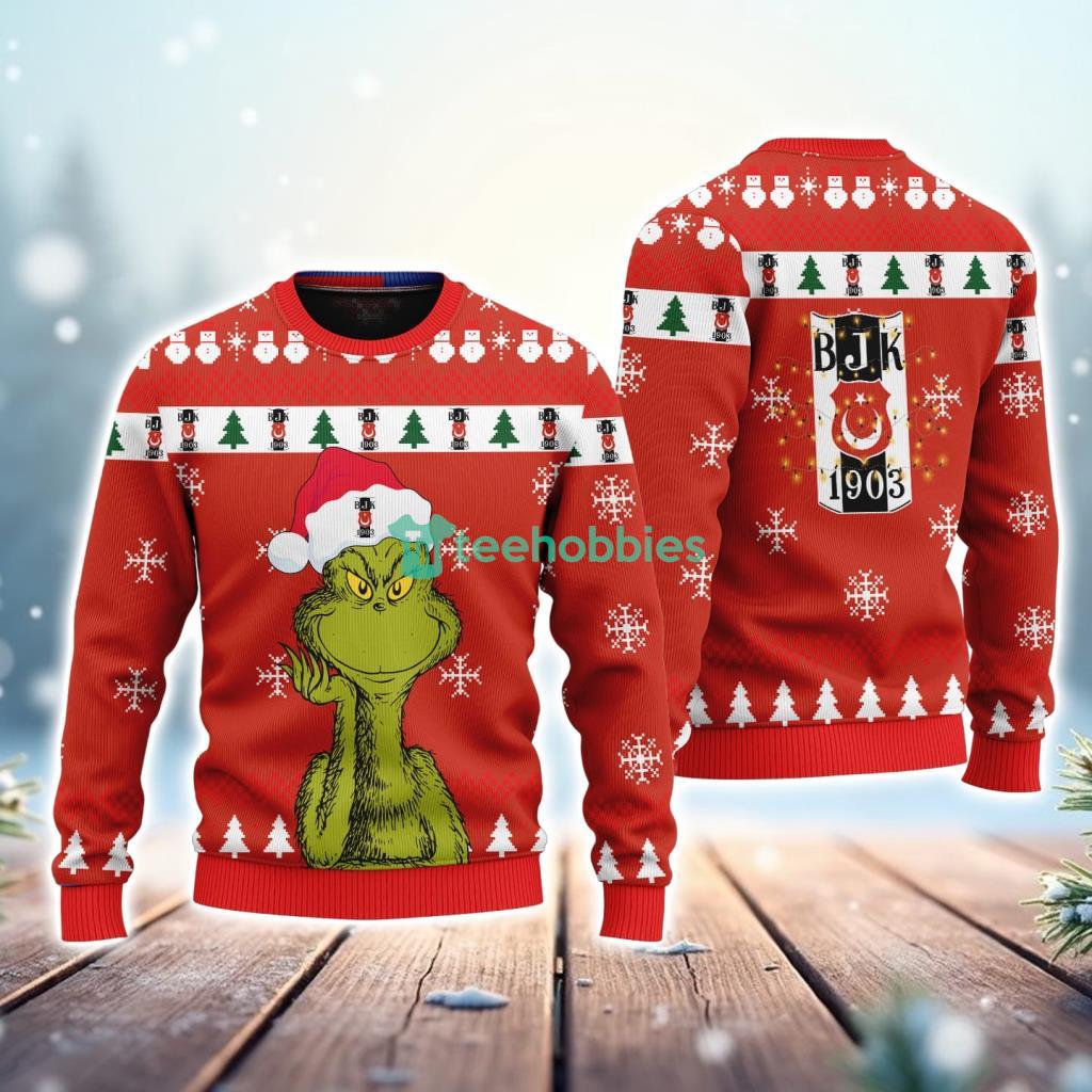 Besiktas The Grinch Funny Merry Christmas Uglly Sweater 3D New Trend