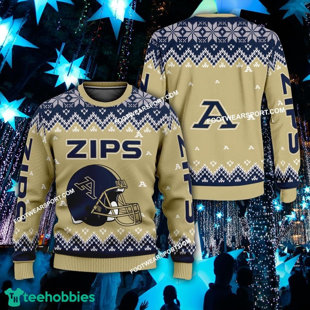 Design Helmet Akron Zips Christmas Sweater Gift Holidays