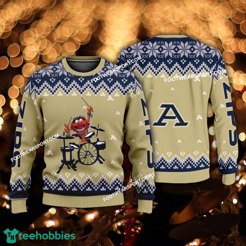 Design Muppets Play Drums Akron Zips Xmas Sweater AOP For Men Women