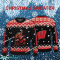 Design Muppets Play Drums Wisconsin Badgers Christmas Sweater For Men Women