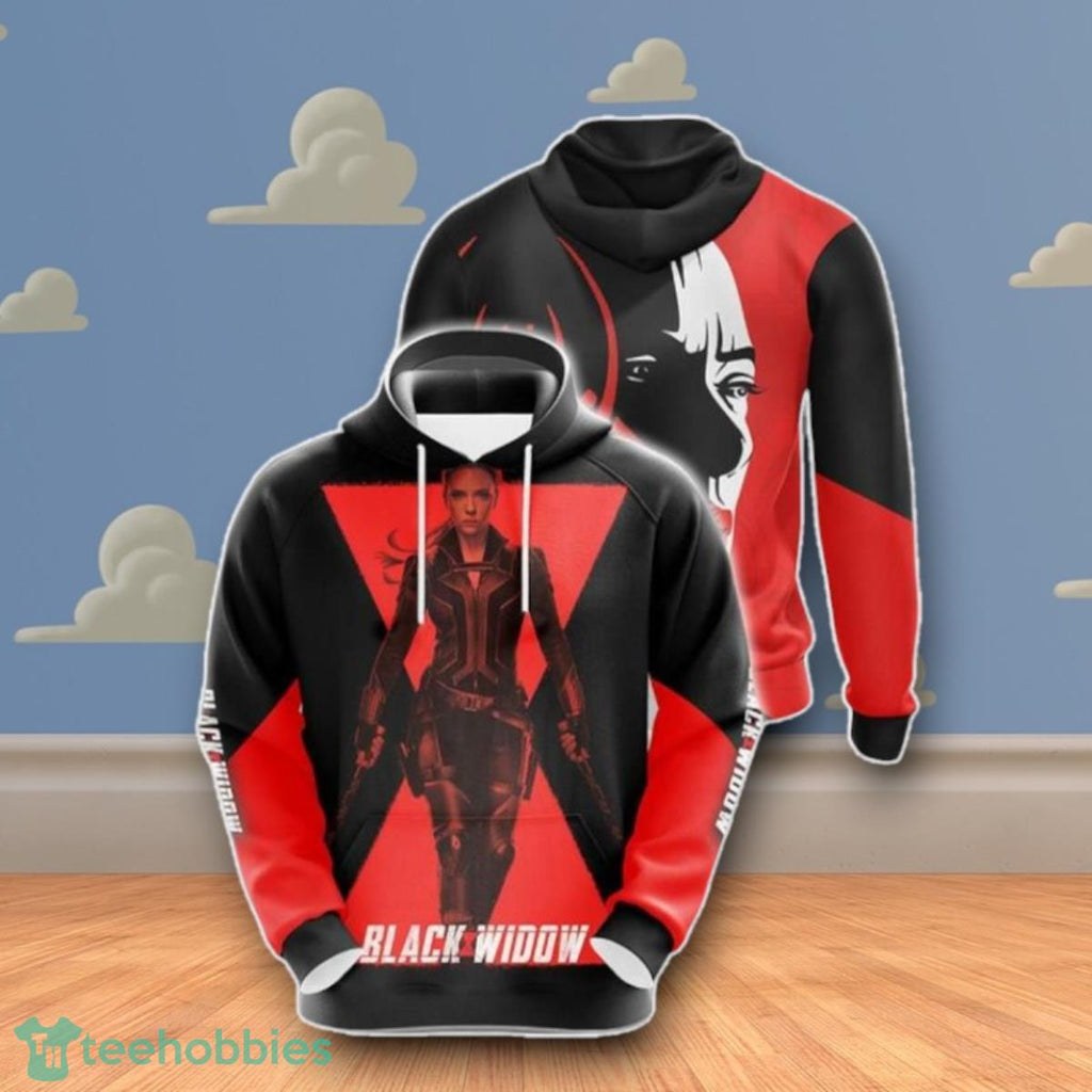 Black Widow 3D Hoodie Impressive Gift