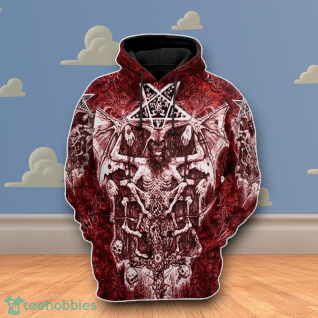 Blood Satan 3D Hoodie Impressive Gift