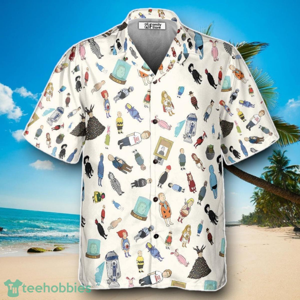 Bobby Hill King Of The Hill Pattern Hawaiian Shirt Impressive Gift