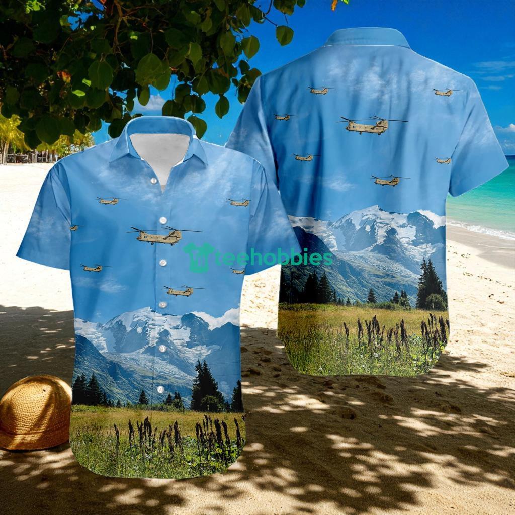 Boeing CH-47 Chinook US Army Tropical Hawaiian Shirt The Best Summer