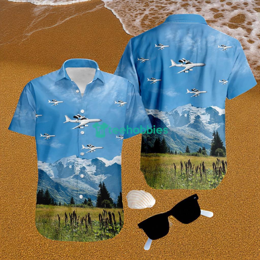 Boeing E-3 Sentry Tropical Hawaiian Shirt The Best Summer