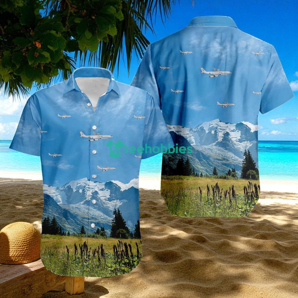 Boeing E-8C Tropical Hawaiian Shirt The Best Summer