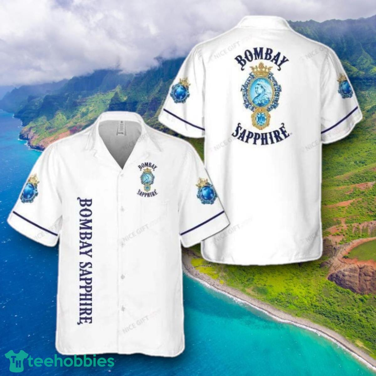 Bombay Sapphire Hawaiian Shirt Style Gift For Men And Women