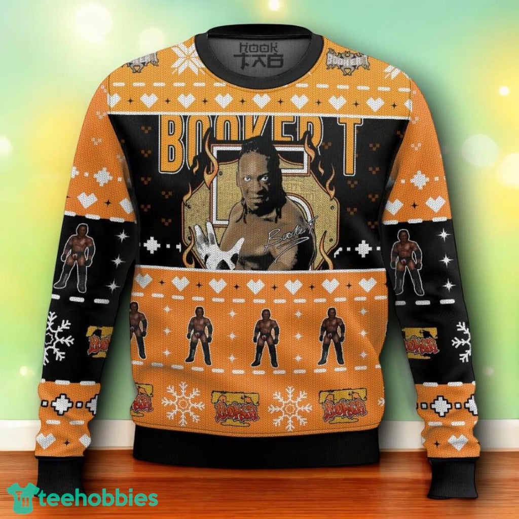 Booker T Ugly Christmas Sweater For Men Women