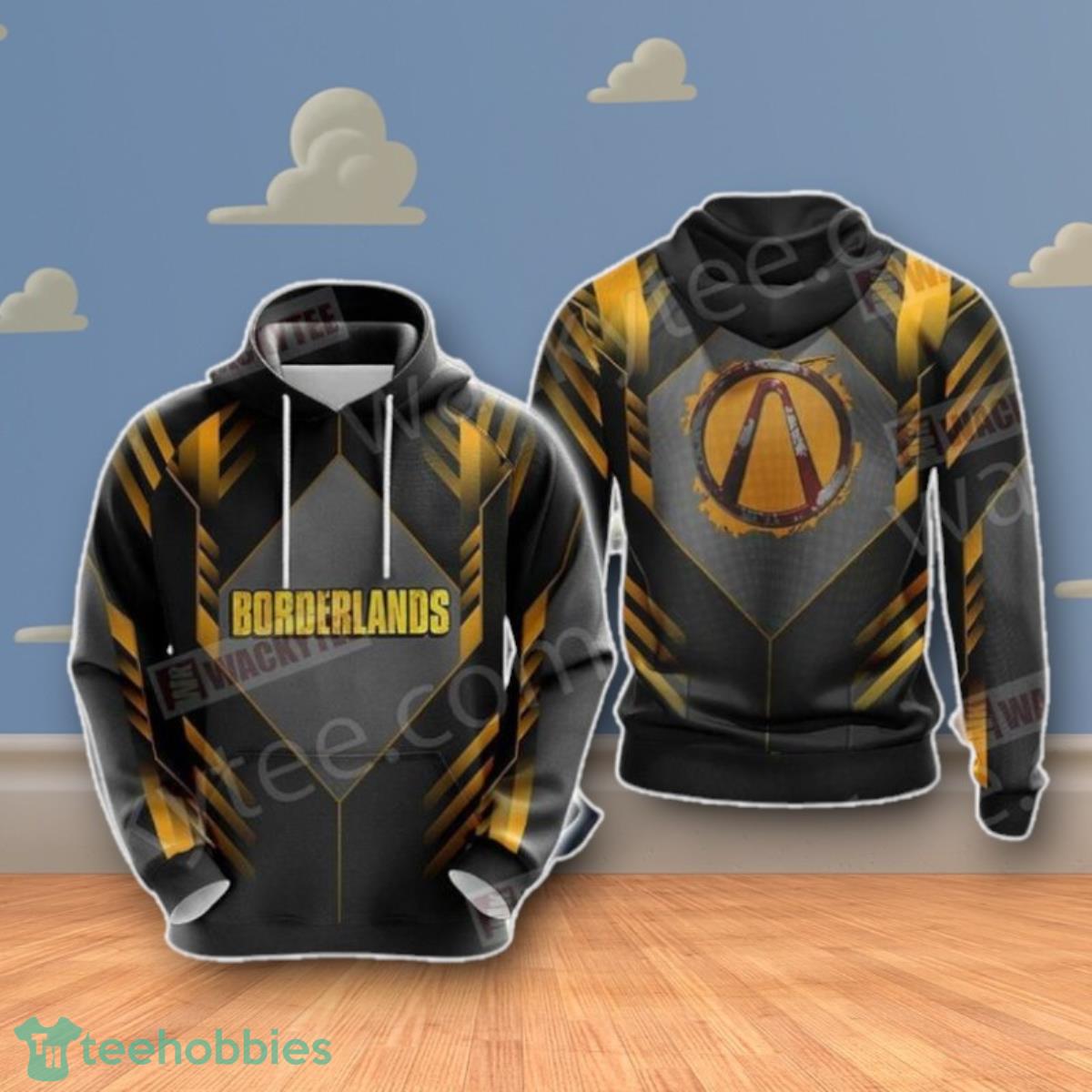 Borderlands New 3D Hoodie Impressive Gift
