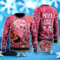 Breast Cancer Awareness Ugly Christmas Sweater Unique Gift For Men Women