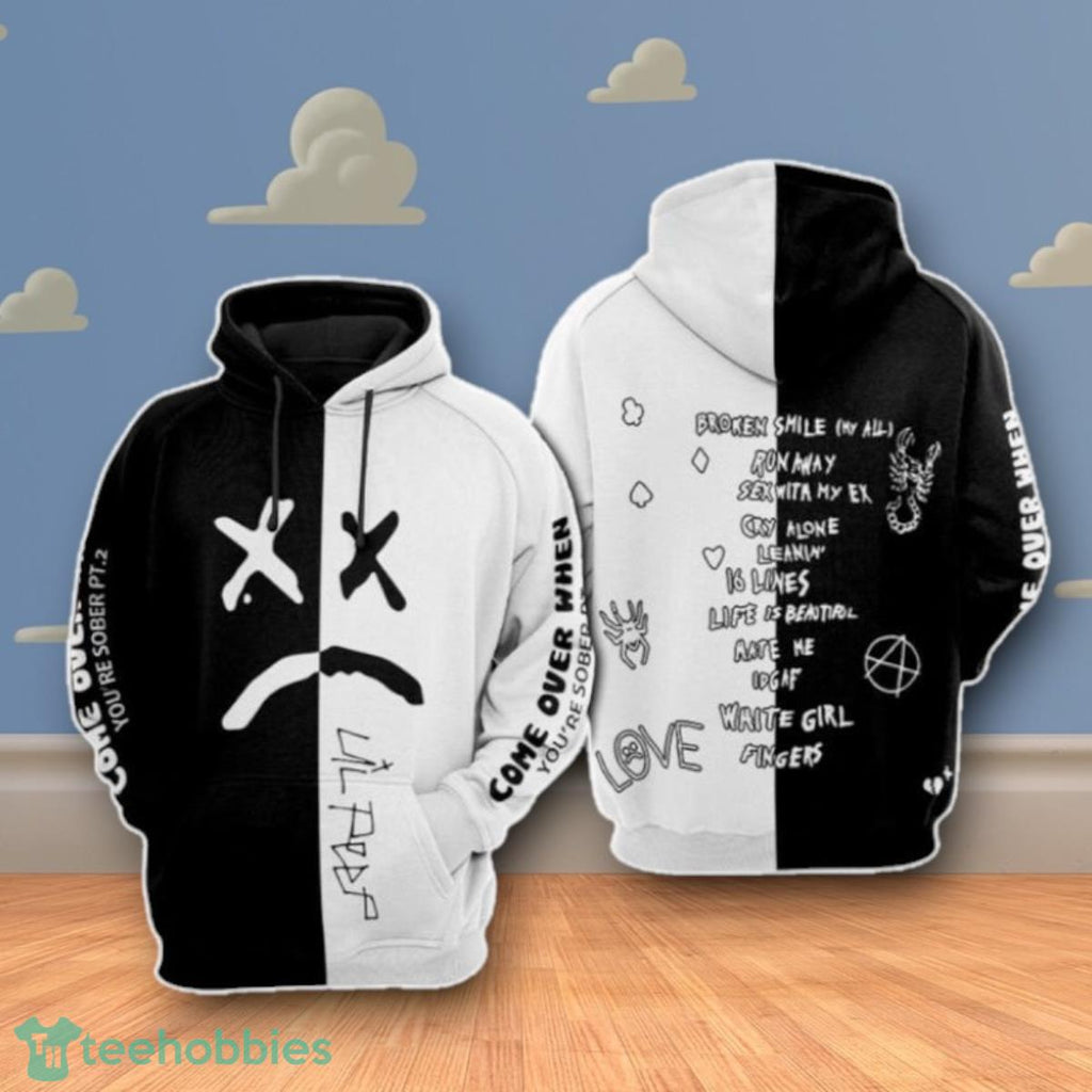 Broken Smile My All Lil Peep 3D Hoodie Impressive Gift
