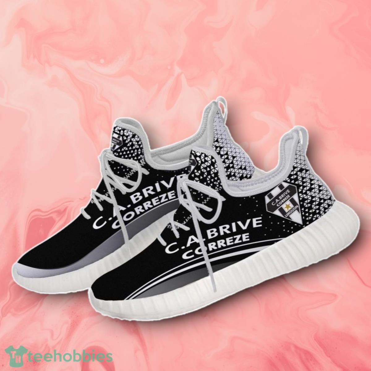 CA Brive Rugby Black And White Reze Shoes Sneaker Style Gift