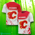 Calgary Flames 3D T-Shirt Stylish Gifts For Men And Women