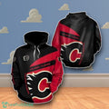 Calgary Flames Nhl Fan And Pered Custom Bud Light Graphic 3D Hoodie Impressive Gift