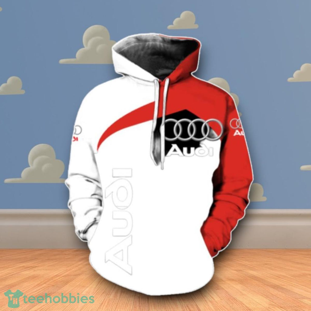 Car Audi Logo And Car Audi Logo Car Audi Logo 3D Hoodie Impressive Gift