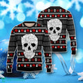 Cat Skull Ugly Christmas Sweater Unique Gift For Men Women