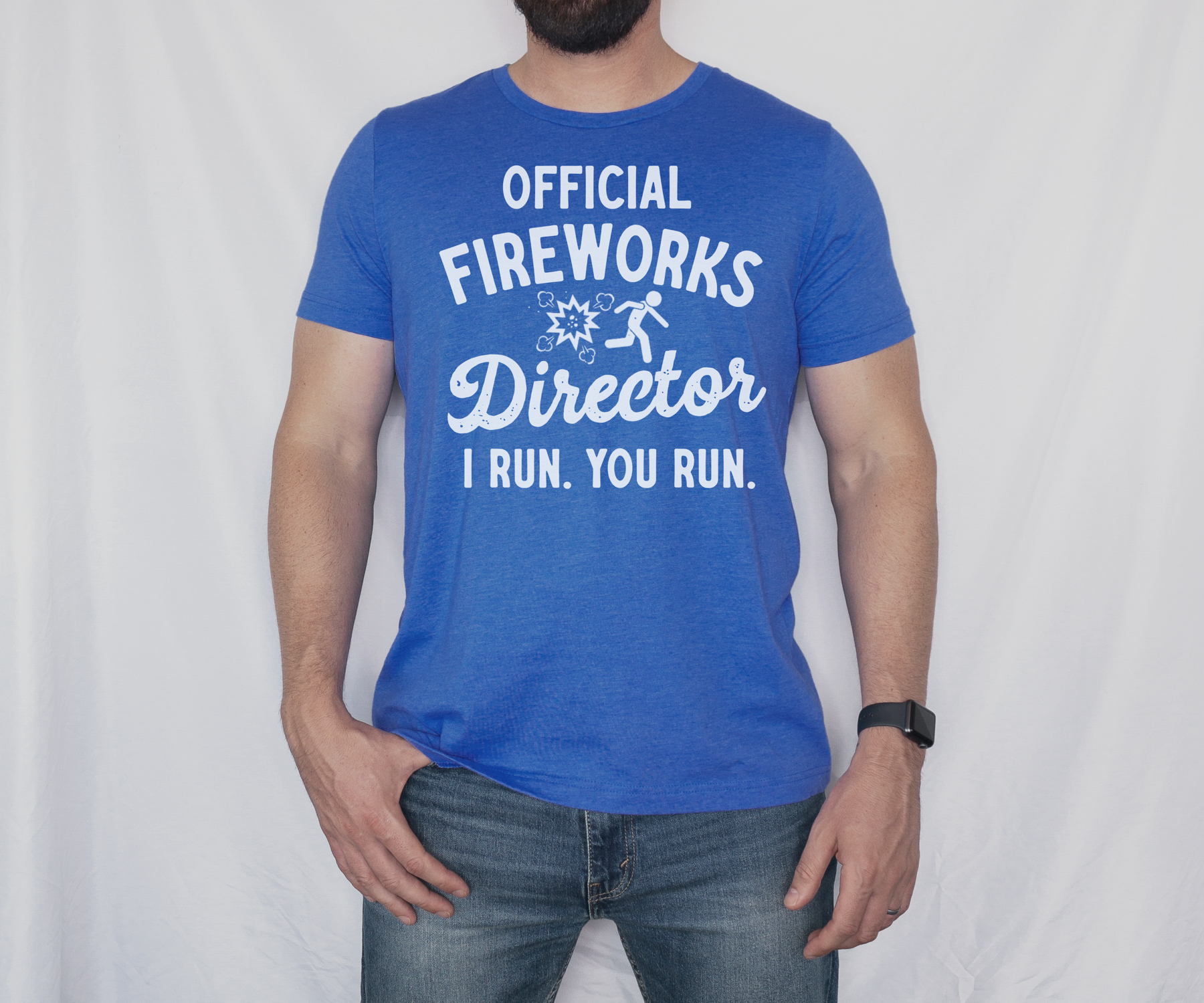 Official Fireworks Director 4TH of July Unisex , , , Long Sleeve Tee