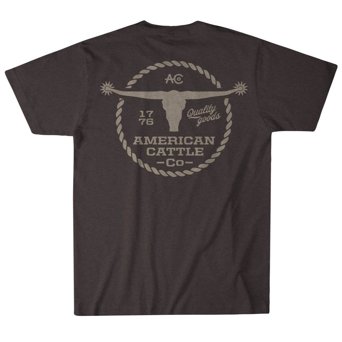Roper Cotton-Poly Printed Tee Unisex , , , Long Sleeve Tee