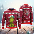 CFR Cluj The Grinch Funny Merry Christmas Uglly Sweater 3D New Trend