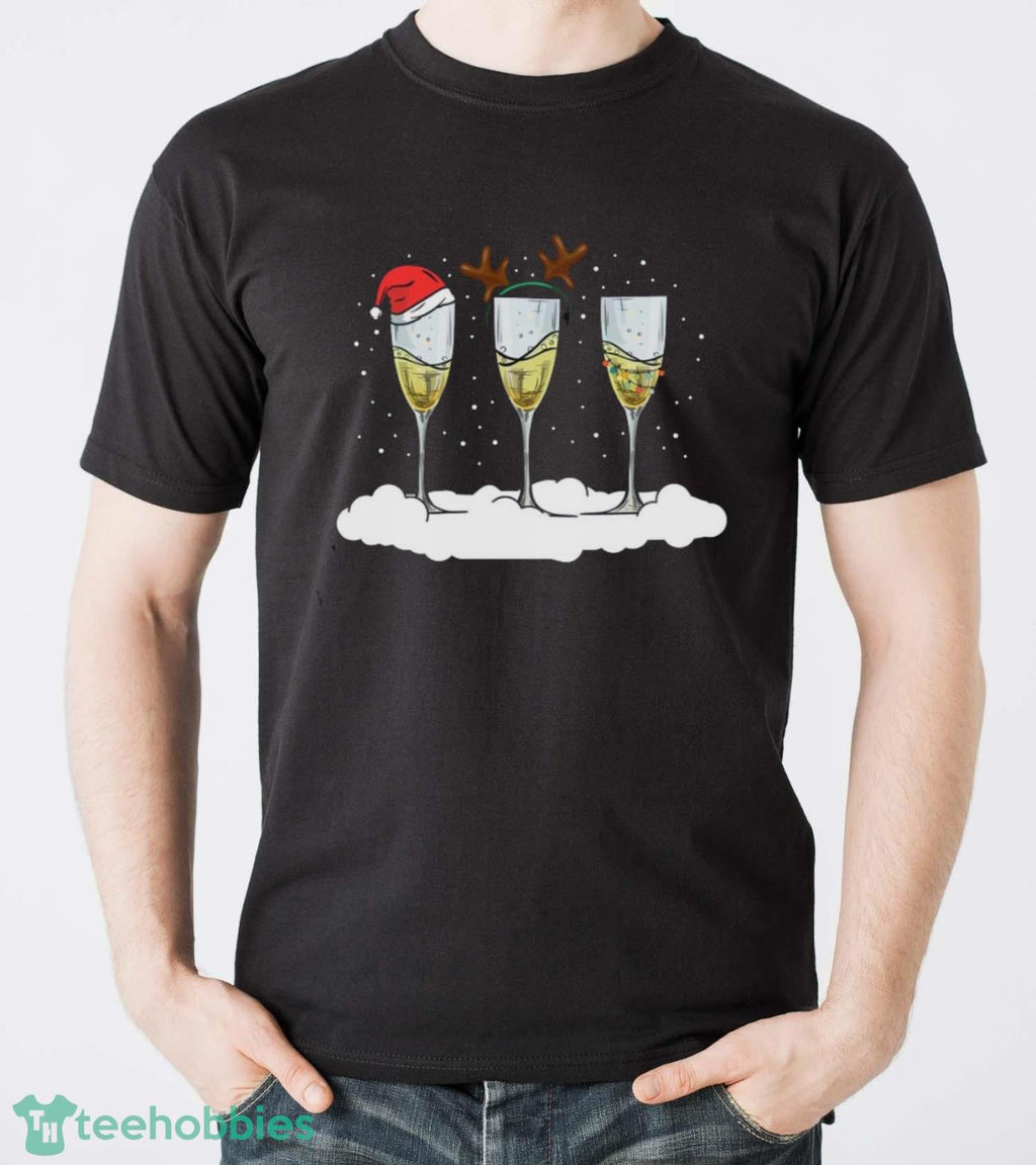 Champagne Ugly Christmas Sweater Women Funny Champagne Christmas Sweater Champagne Sweatshirt